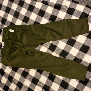 Old Navy Olive Pants 22 plus long